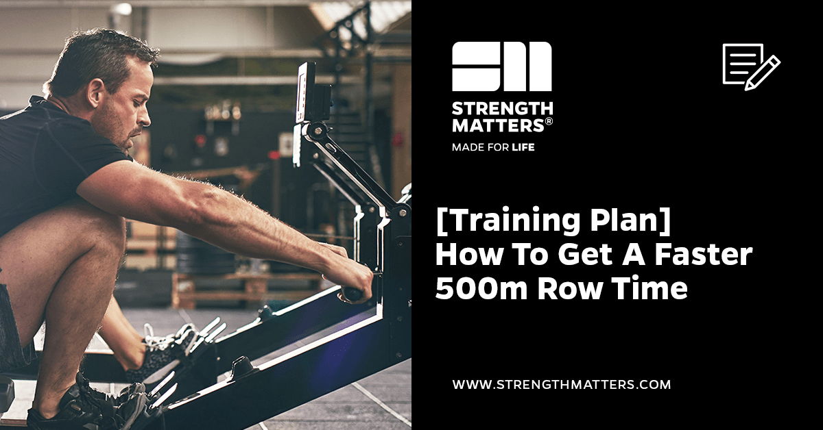 500m row workout sale