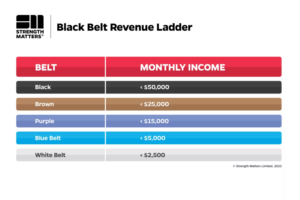 Black Belt Revenue Ladder: Fitness Business Growth System